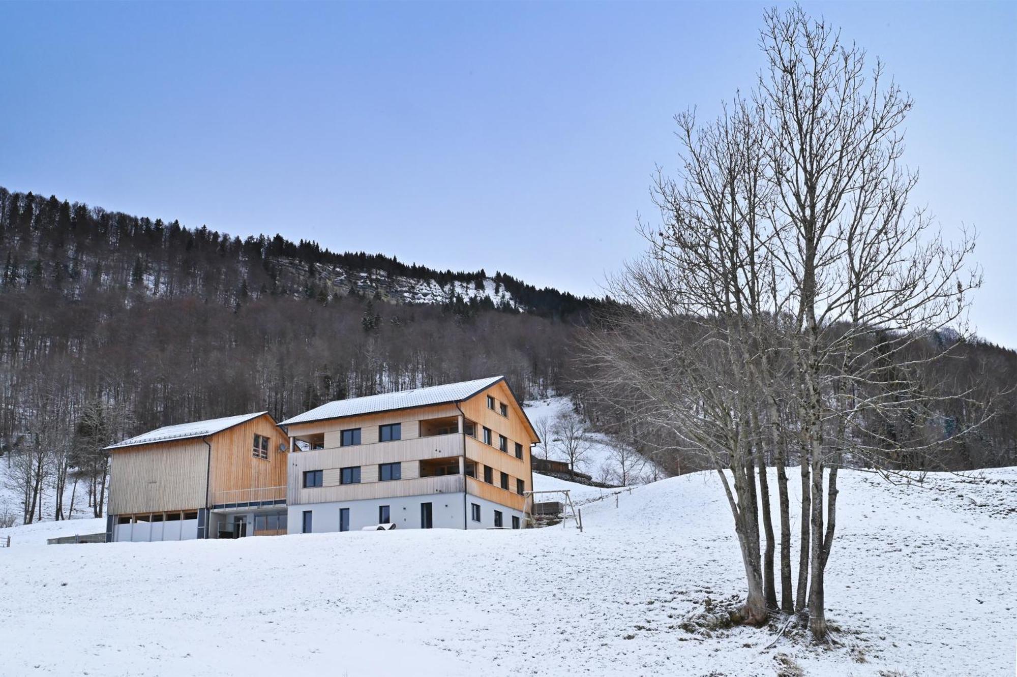 Panoramahof Bergglueck Apartment เมลเลา ภายนอก รูปภาพ